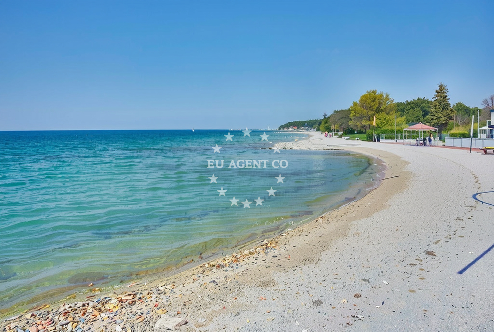 Additional view of Stara Fazana beach in Piazza Grande 3, Fažana