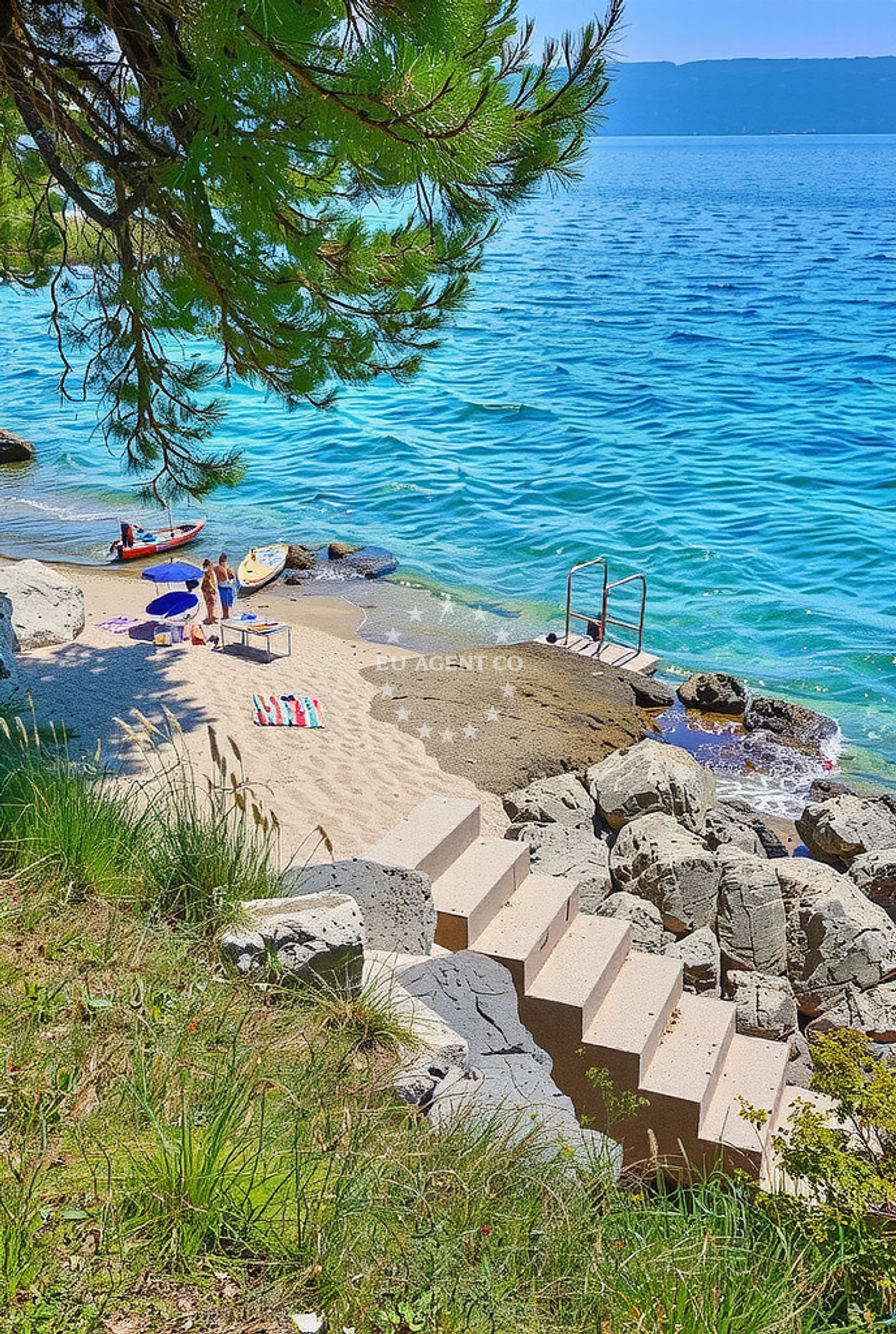 Additional view of Stara Gavza, Cres (Cres) Beach in Stara Gavza