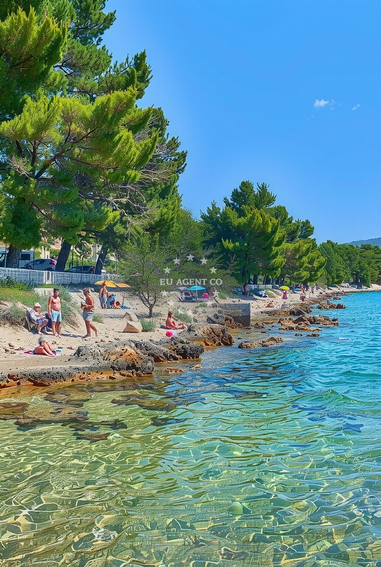 Additional view of Stara Gavza, Cres (Cres) Beach in Stara Gavza