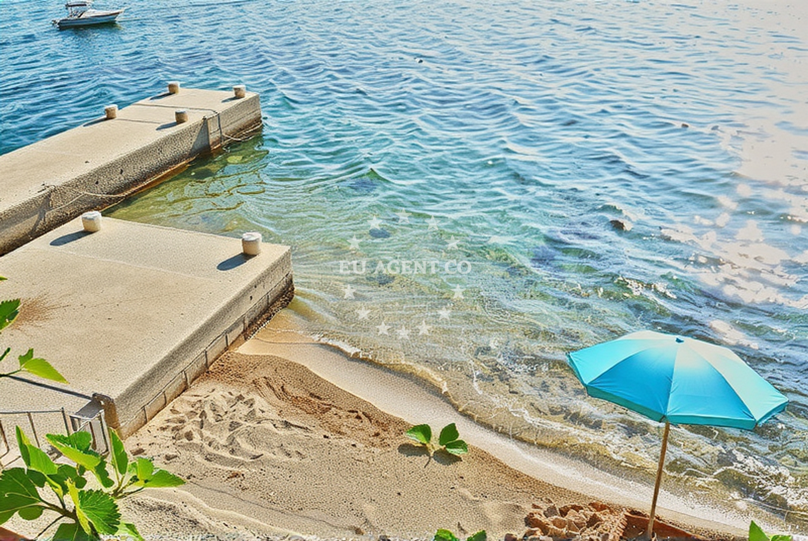 Shoreline and swimming area at Stara Novalja (Pag): beaches and coves (9) in Stara Novalja (Pag)