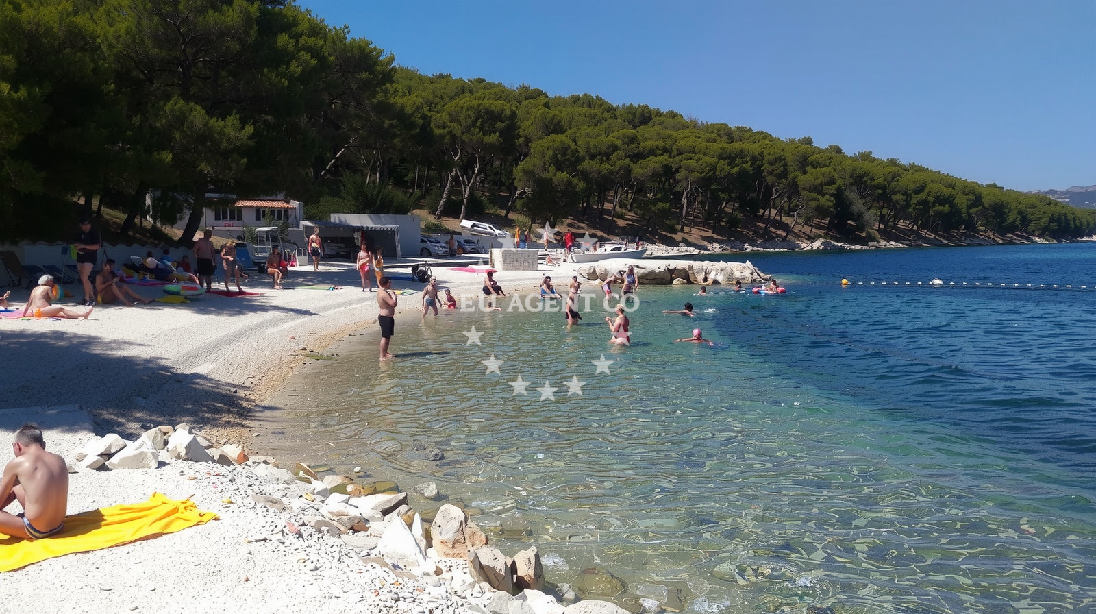Additional view of Stari Porat beach in Put Rudeja 4, Okrug Donji