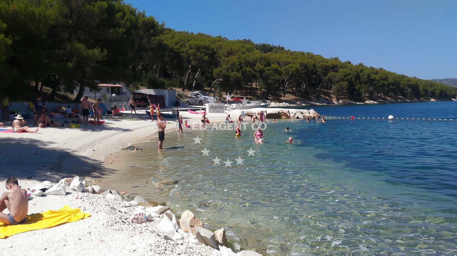 Additional view of Stari Porat beach in Put Rudeja 4, Okrug Donji