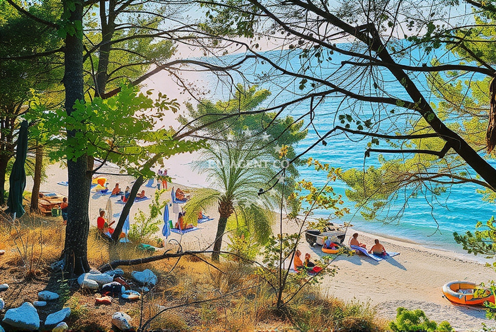 Additional view of Stari Porat beach in Put Rudeja 4, Okrug Donji