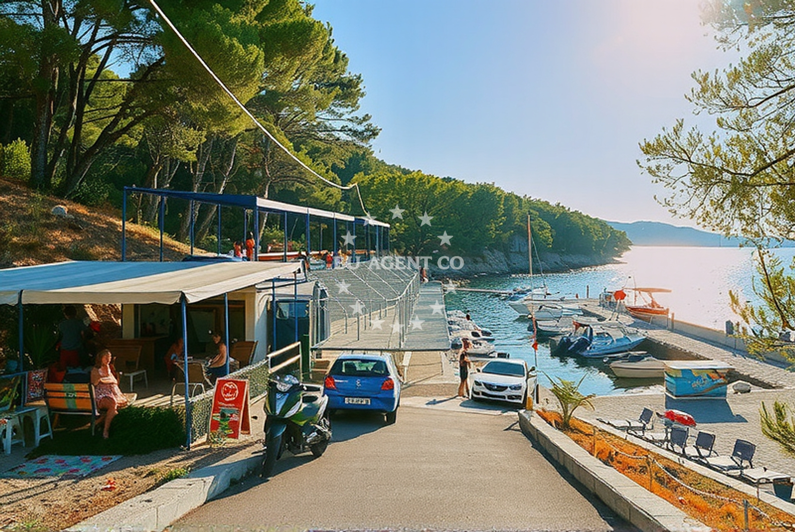 Additional view of Stari Porat beach in Put Rudeja 4, Okrug Donji