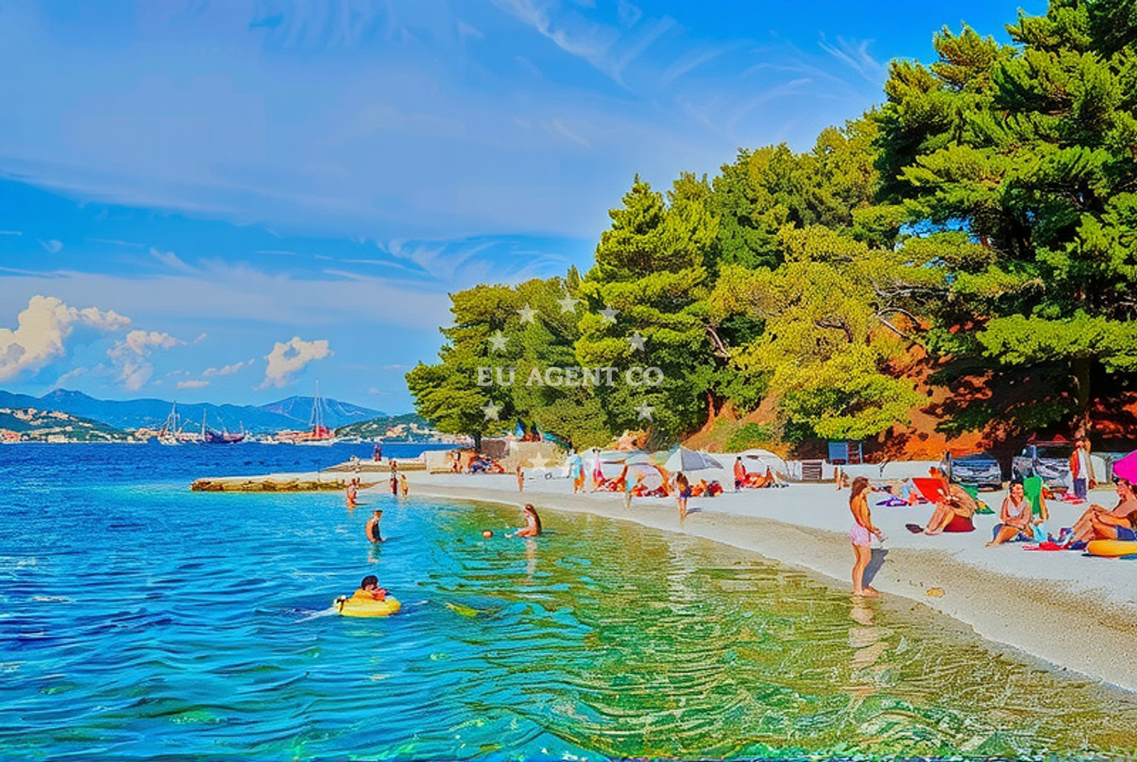 Additional view of Stari Porat beach in Put Rudeja 4, Okrug Donji