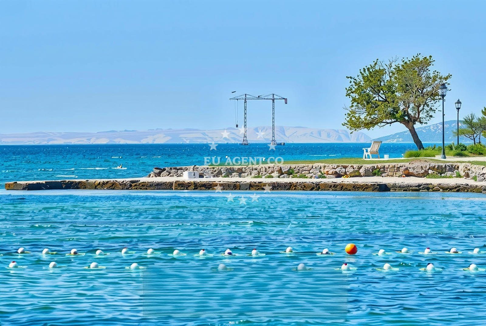Shoreline and swimming area at Starigrad: beaches and coves (14) in Starigrad