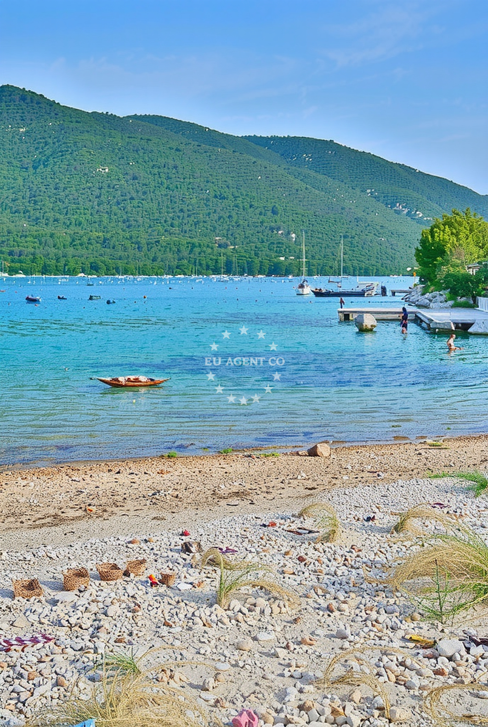 Beach facilities and surroundings at Štedrica: beaches and coves in Štedrica