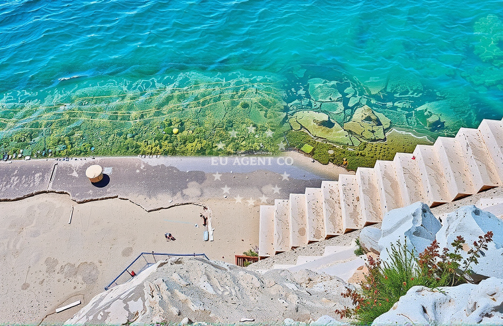 Additional view of Stijene, Brodarica Beach in Stijene