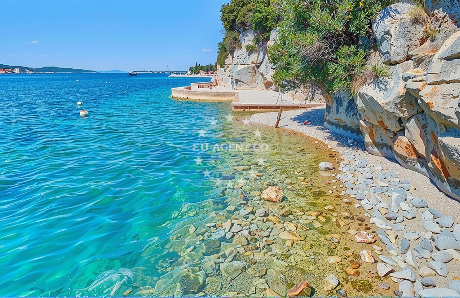 Additional view of Stijene, Brodarica Beach in Stijene