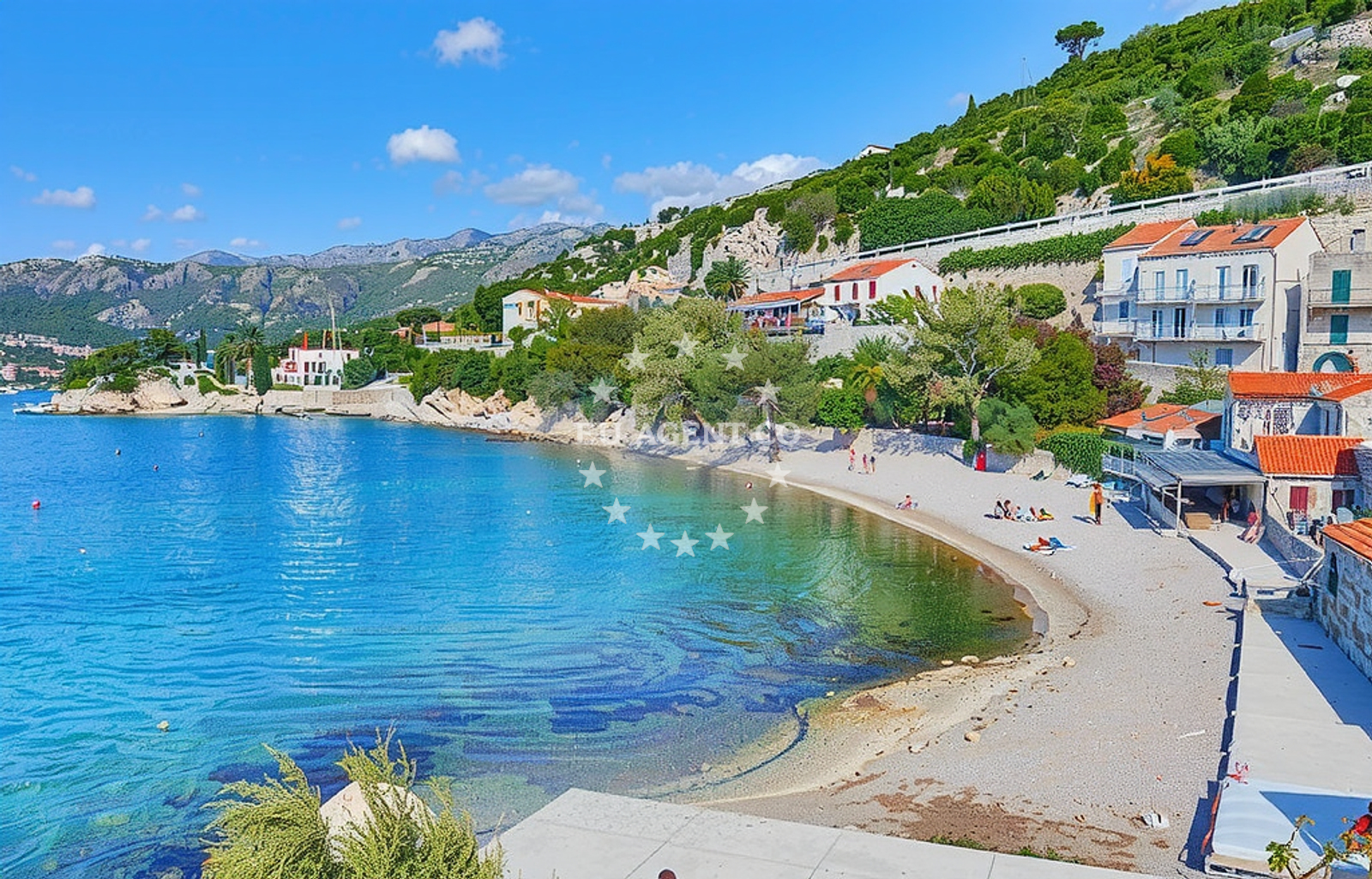 Additional view of Stikovica beach in 40 Štikovica, Zaton
