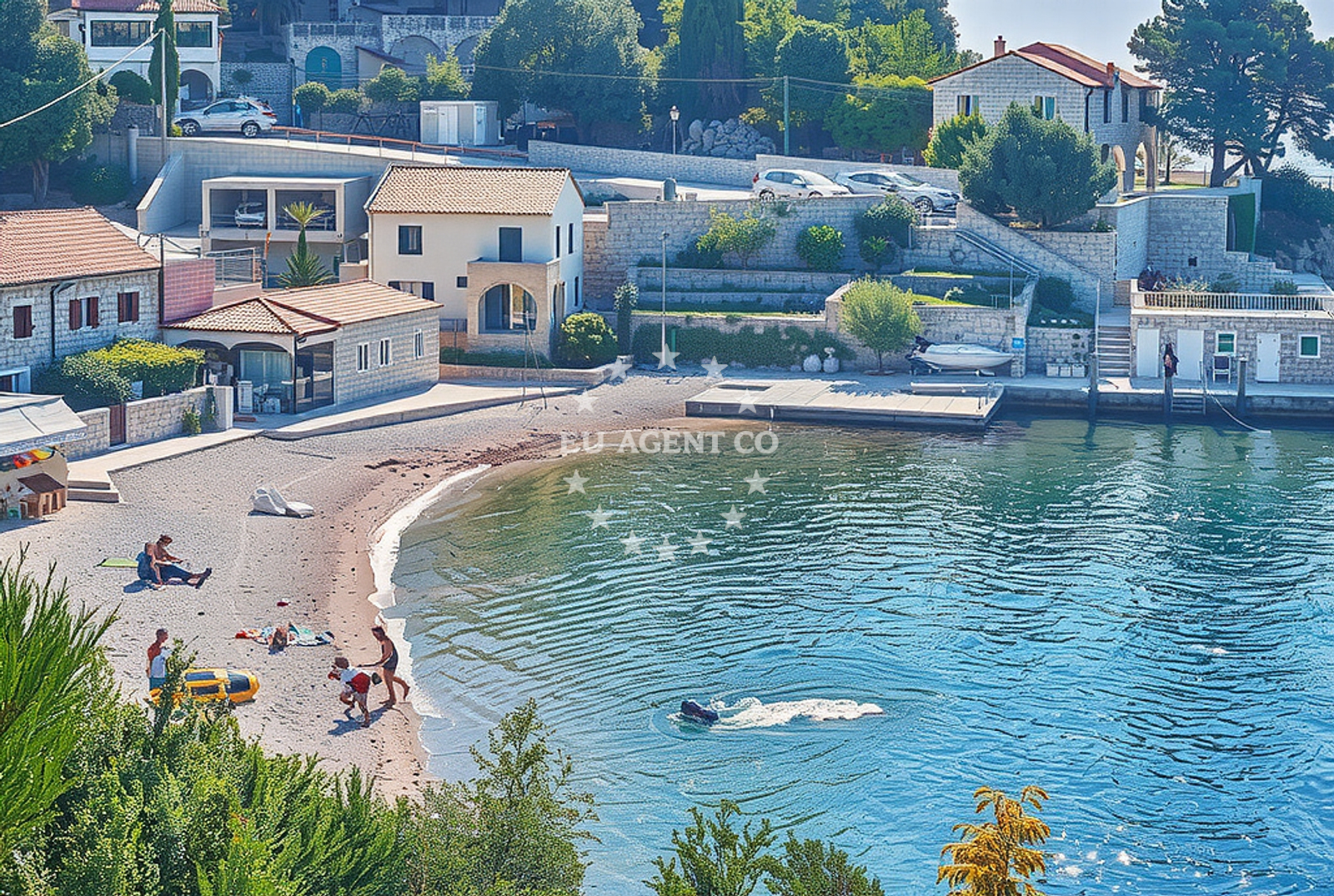 Additional view of Stikovica beach in 40 Štikovica, Zaton