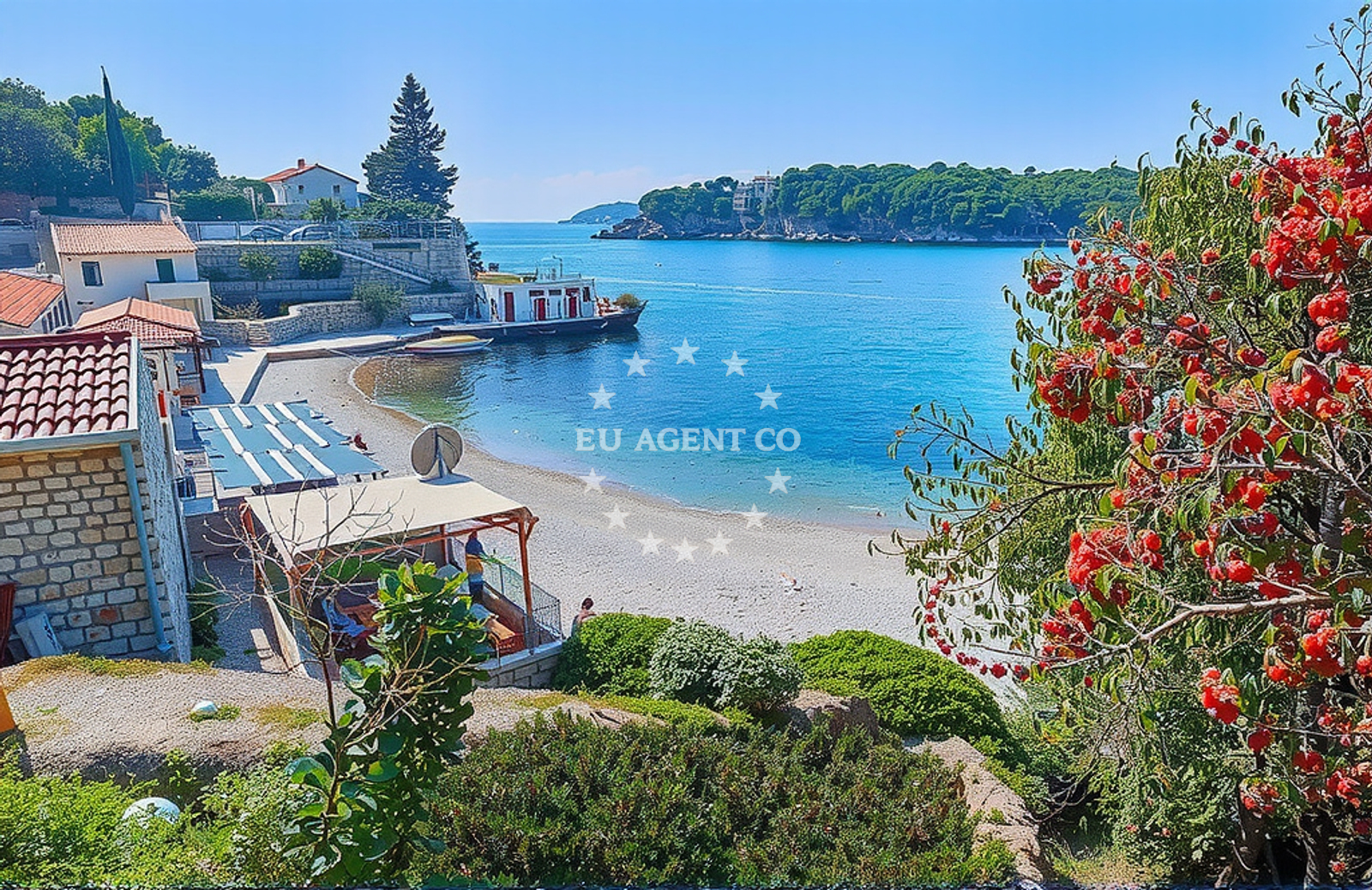 Additional view of Stikovica beach in 40 Štikovica, Zaton