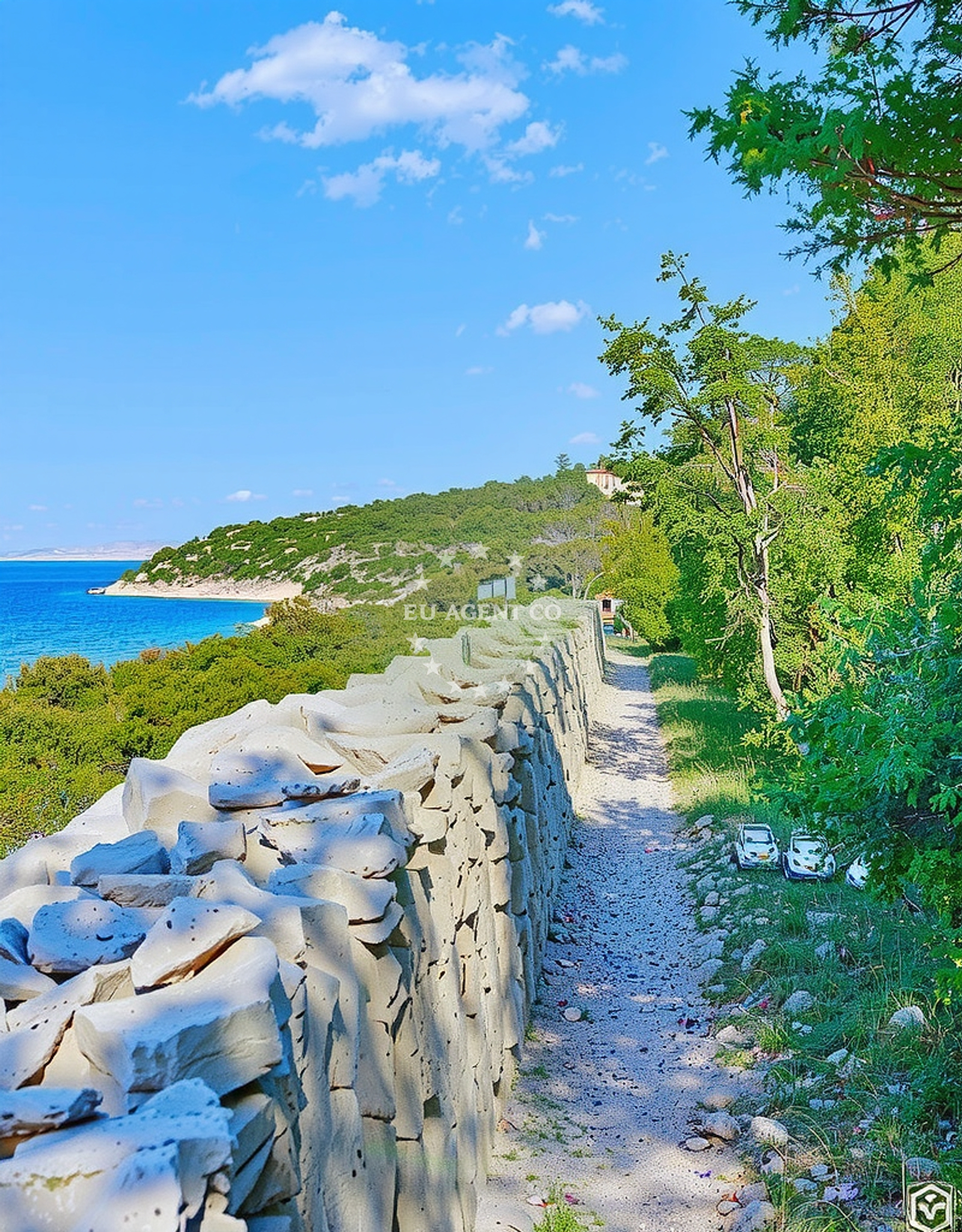 Sea and coastal view of Stinica: beaches and coves (13) in Stinica