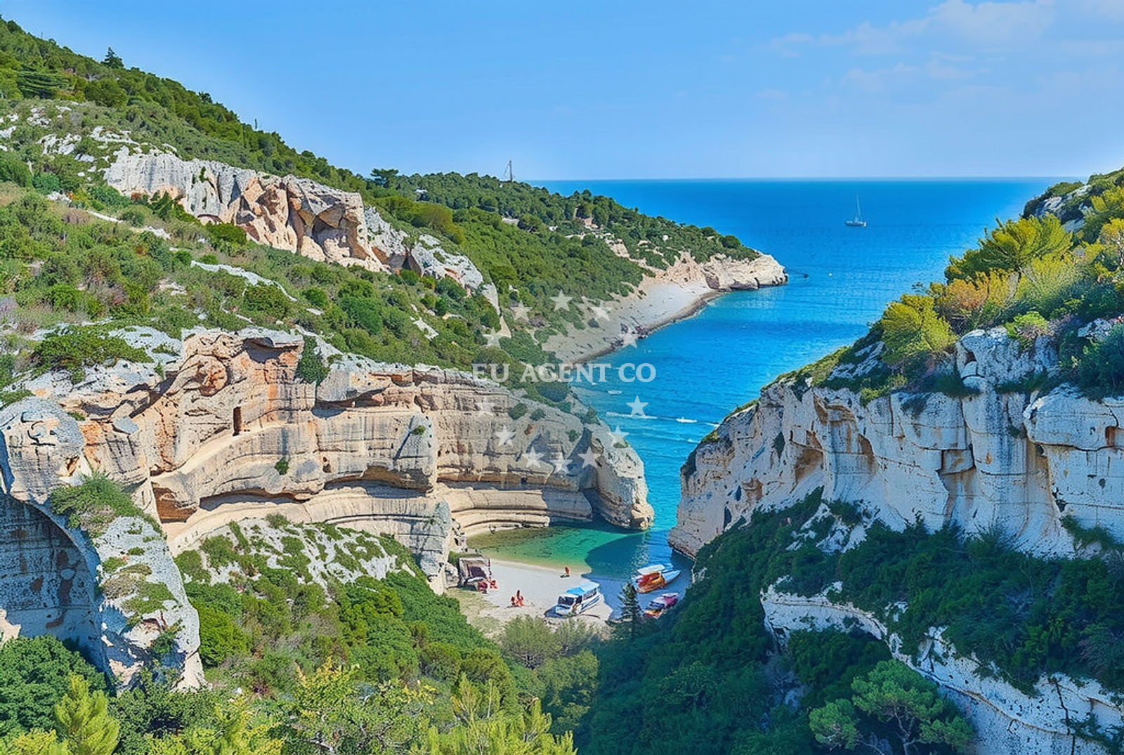 Additional view of Stiniva Beach in Žužeca 5, Vis