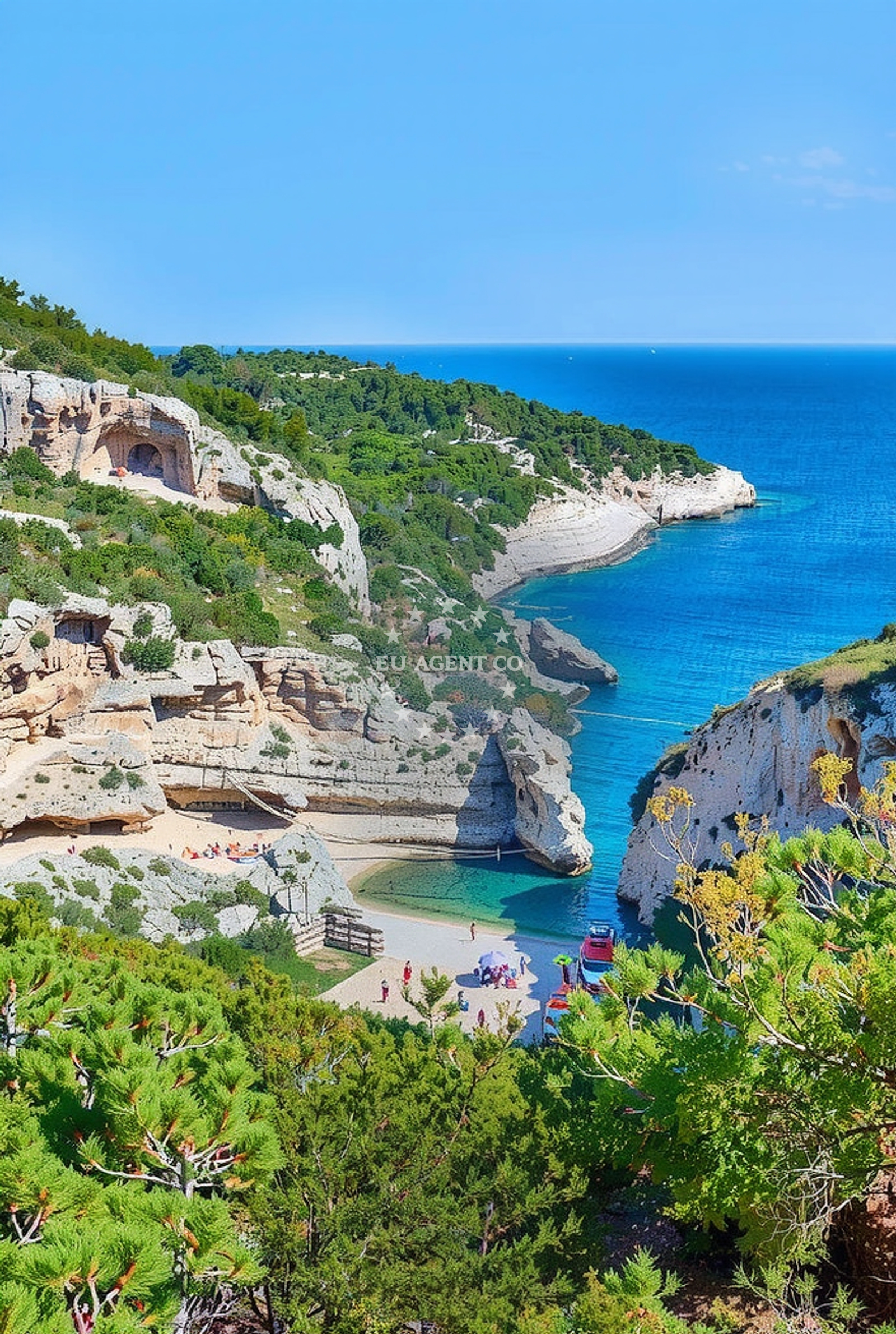 Additional view of Stiniva Beach in Žužeca 5, Vis