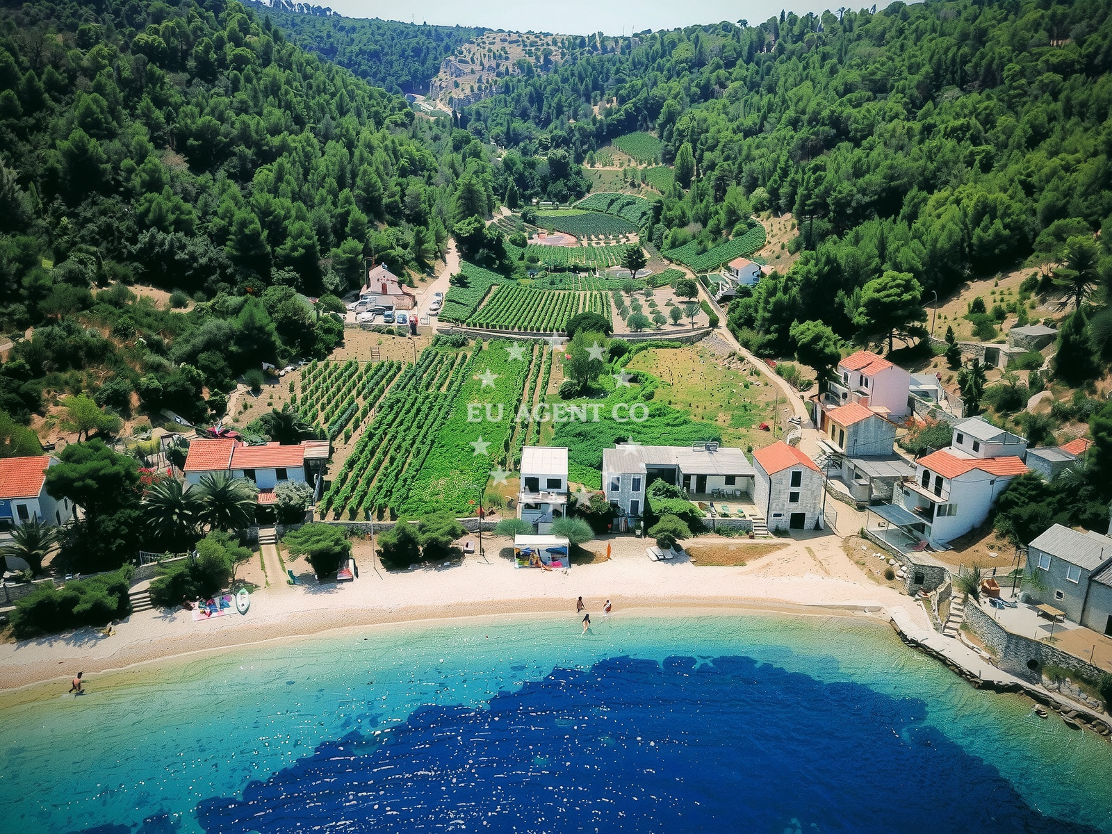 Additional view of Stiniva beach in Ul. kroz Brusje 32, Hvar