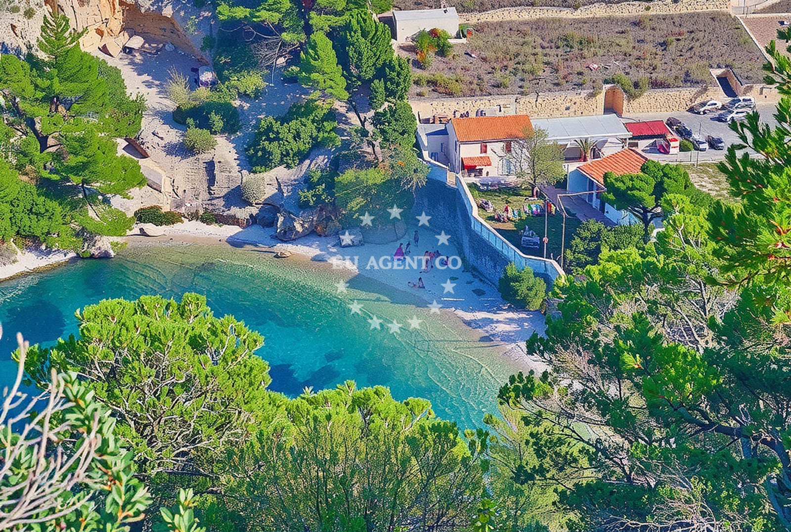 Additional view of Stiniva beach in Ul. kroz Brusje 32, Hvar