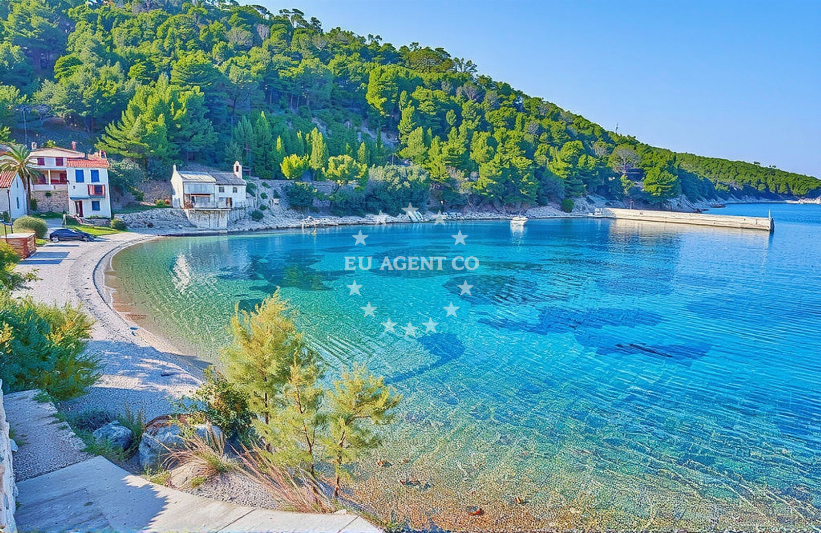 Additional view of Stiniva beach in Ul. kroz Brusje 32, Hvar