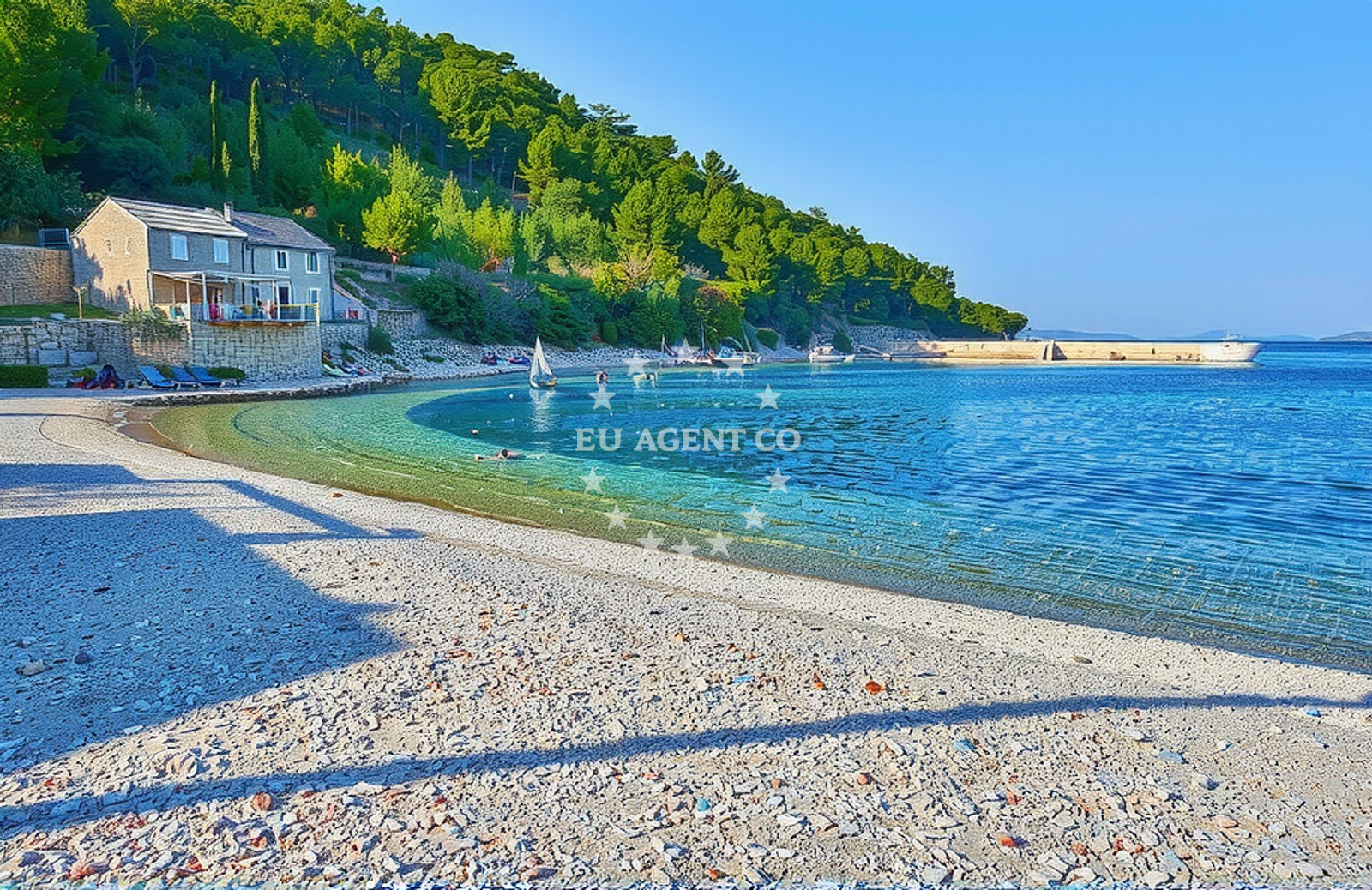 Additional view of Stiniva beach in Ul. kroz Brusje 32, Hvar