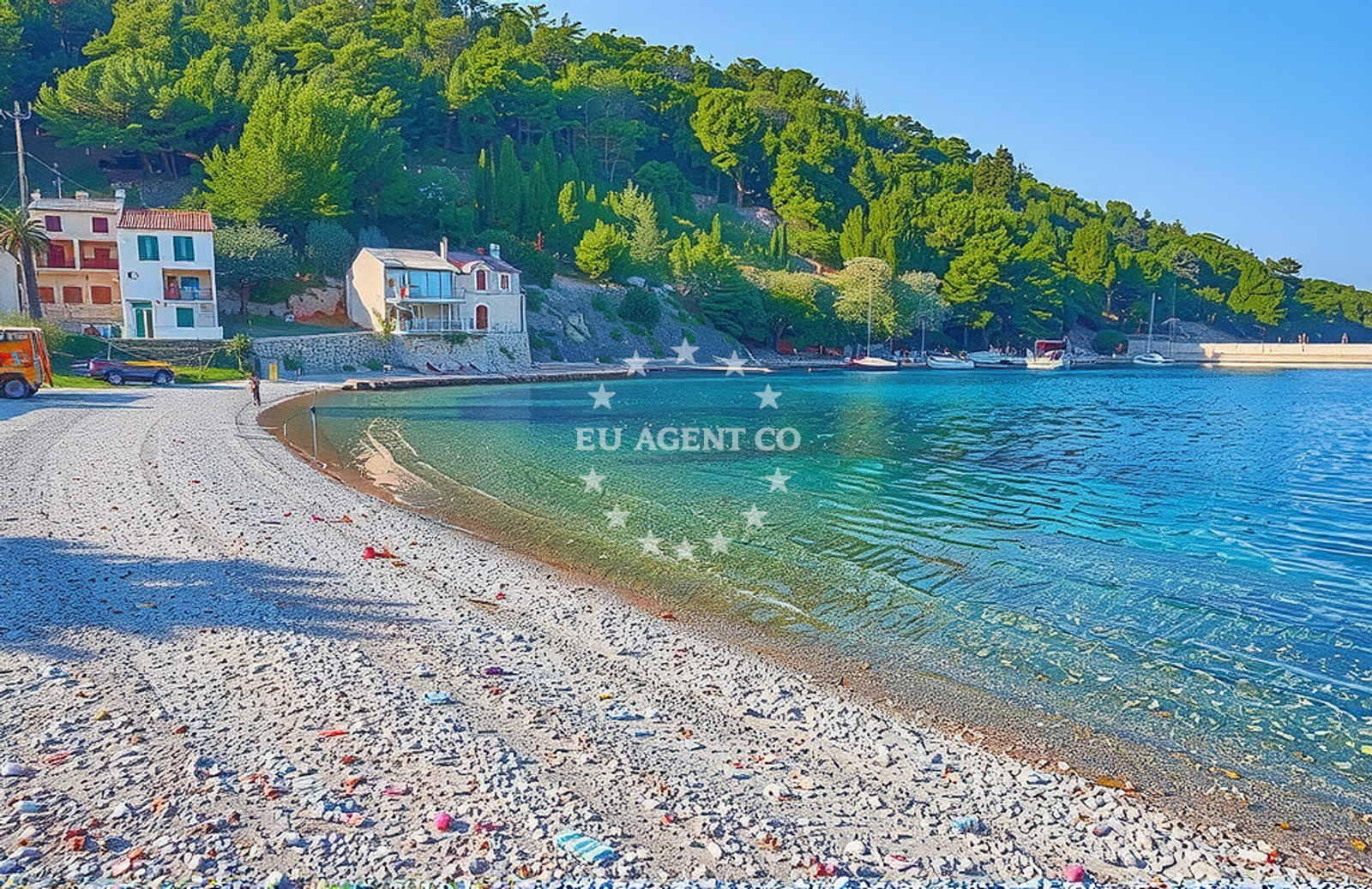 Additional view of Stiniva beach in Ul. kroz Brusje 32, Hvar