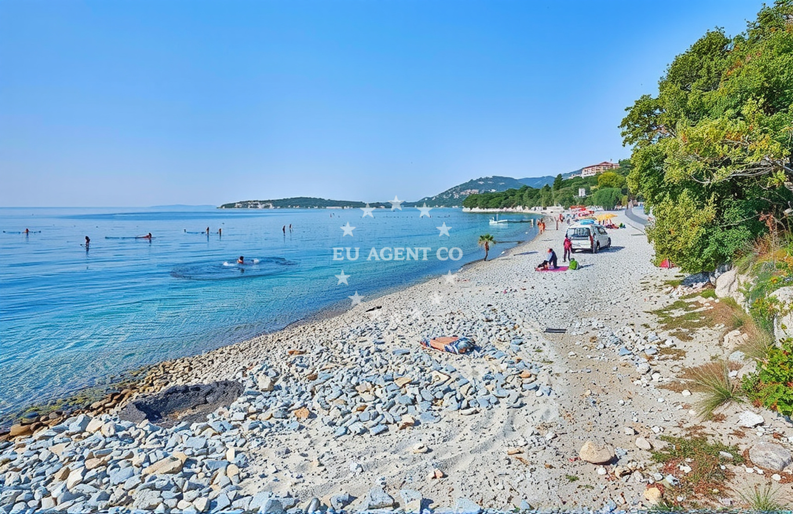 Additional view of Stivan (Cres): beaches and coves in Stivan (Cres)