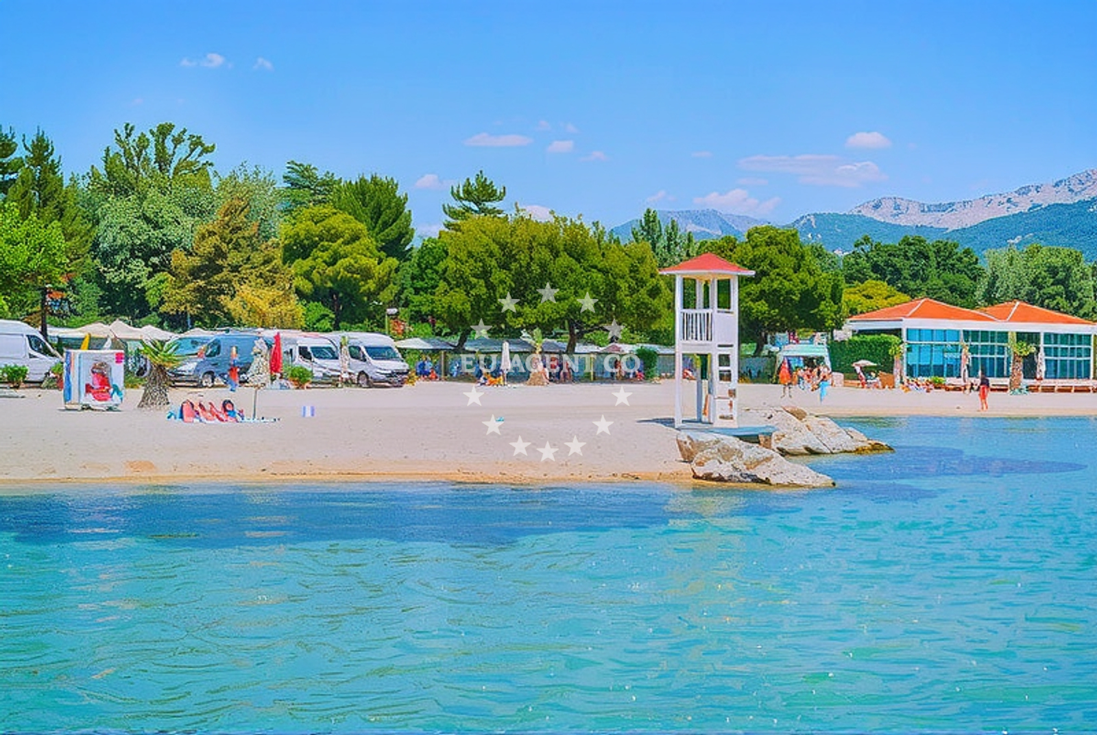 Additional view of Stobreč: beaches and coves (3) in Stobreč