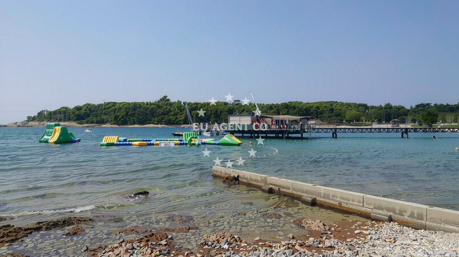 Additional view of Stoja beach in Stoja 37, Pula