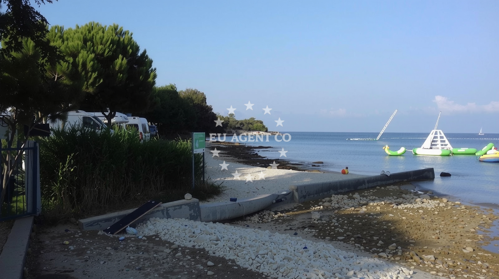 Additional view of Stoja beach in Stoja 37, Pula