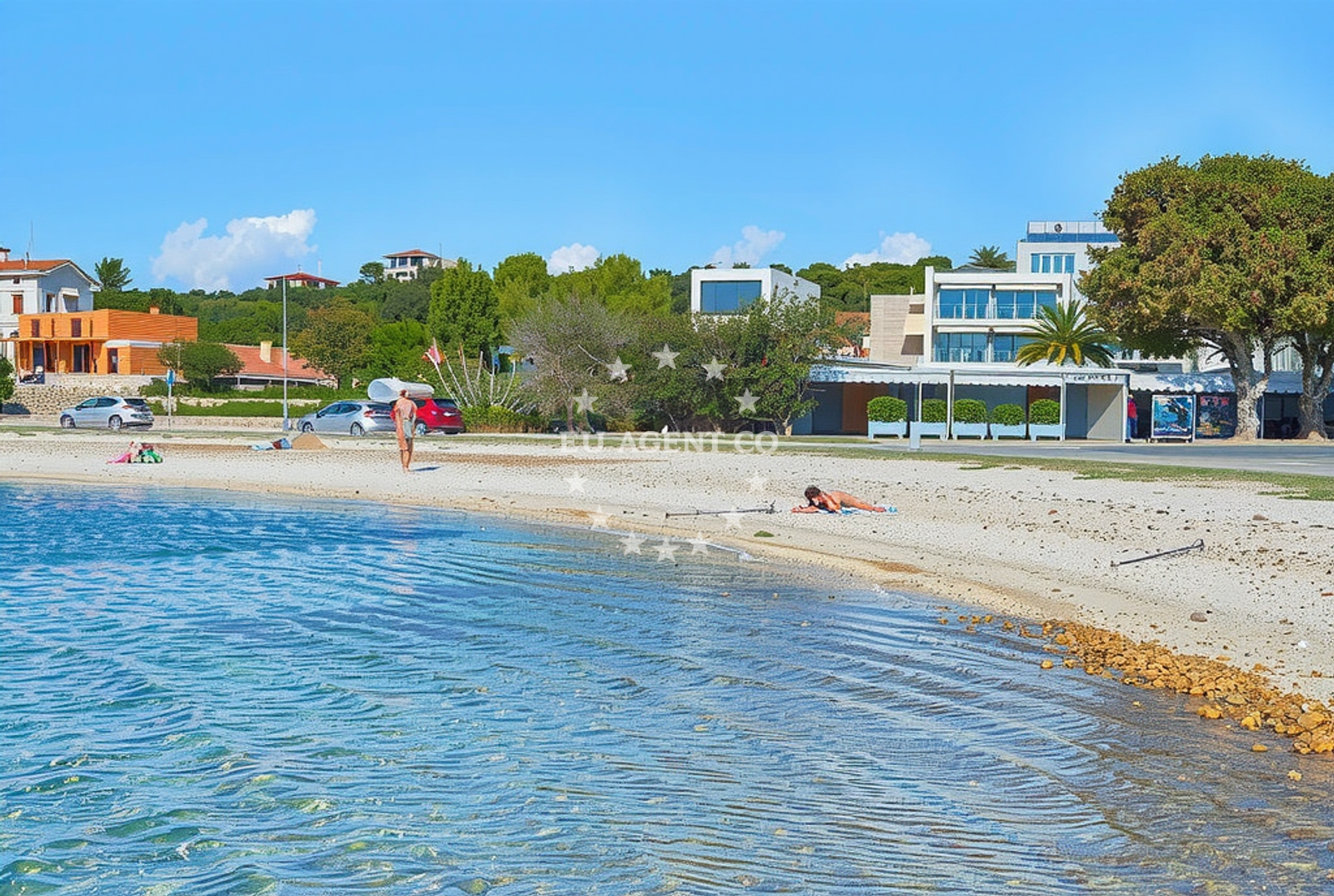 Additional view of Stoja beach in Stoja 37, Pula