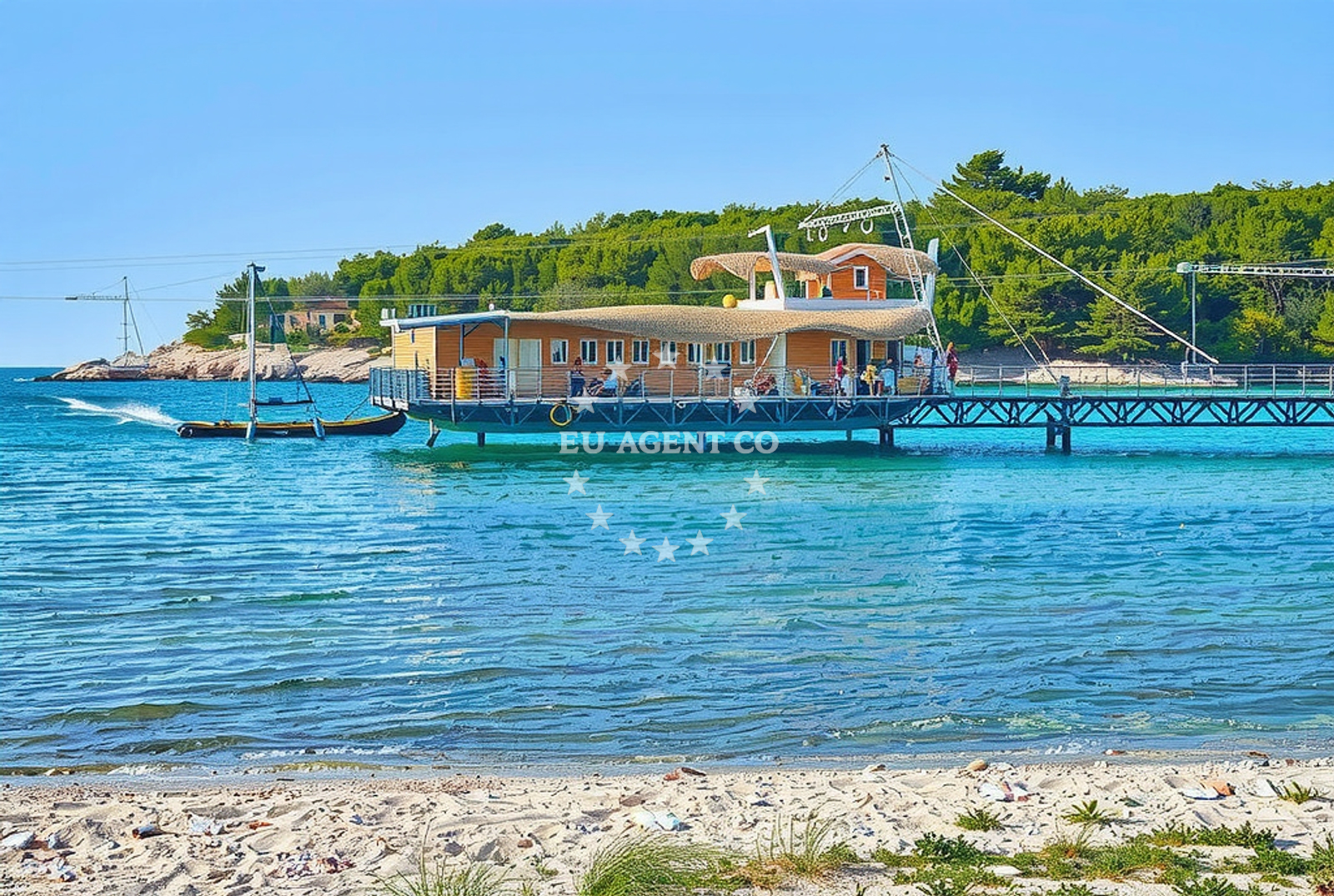Additional view of Stoja beach in Stoja 37, Pula