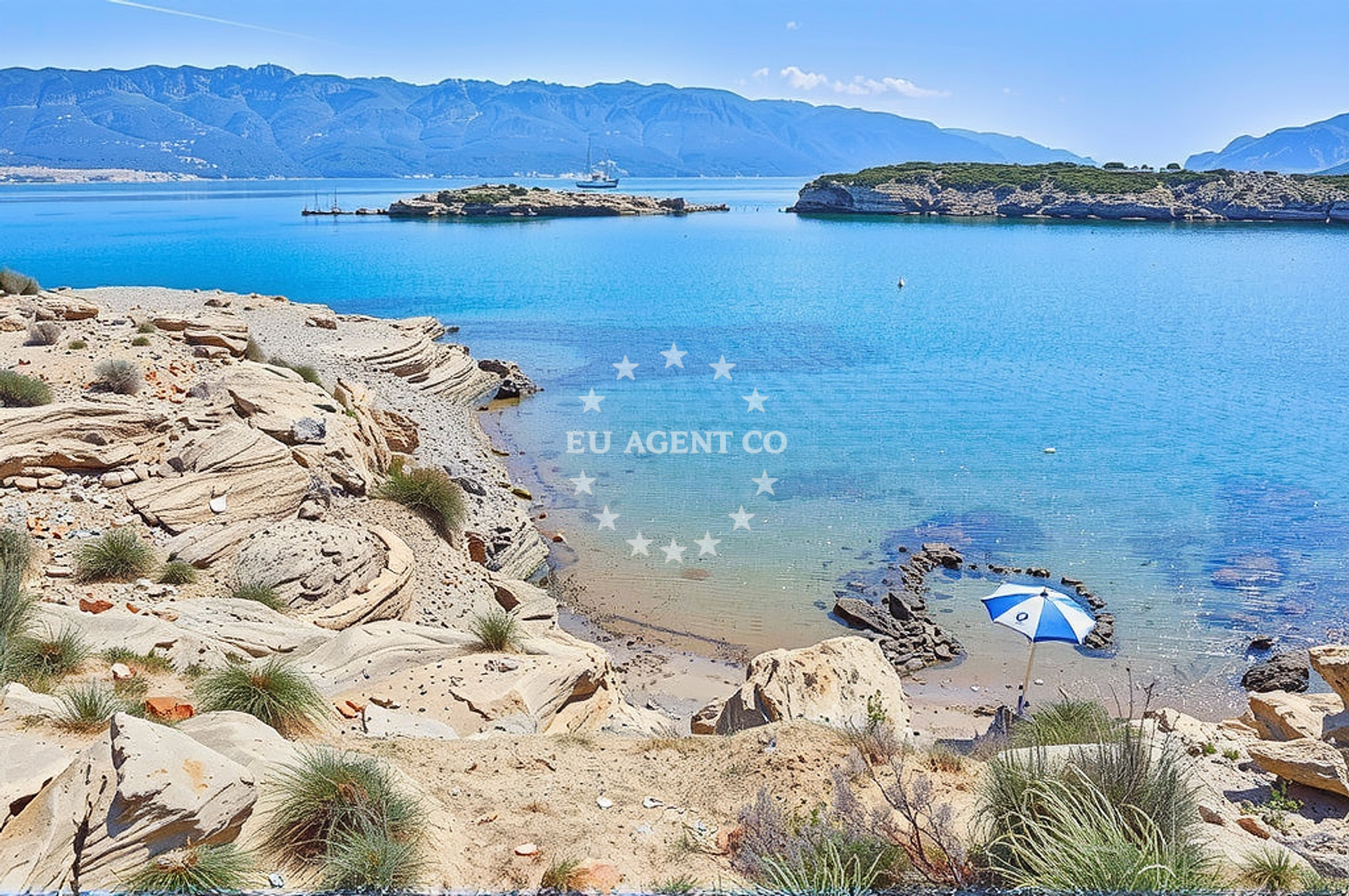 Beach facilities and surroundings at Stolac 4, Lopar (Rab) Beach in Stolac 4