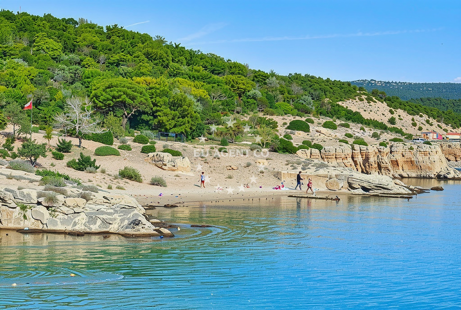 Additional view of Stolac beach in Lopar 567, Lopar