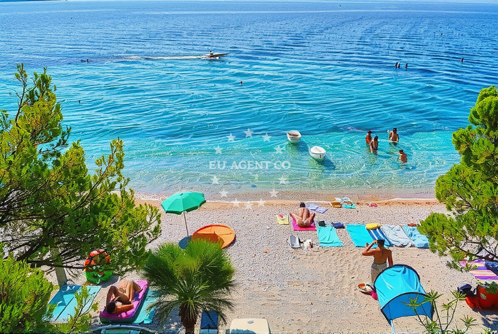 Additional view of Stomarica, Brela Beach in Stomarica
