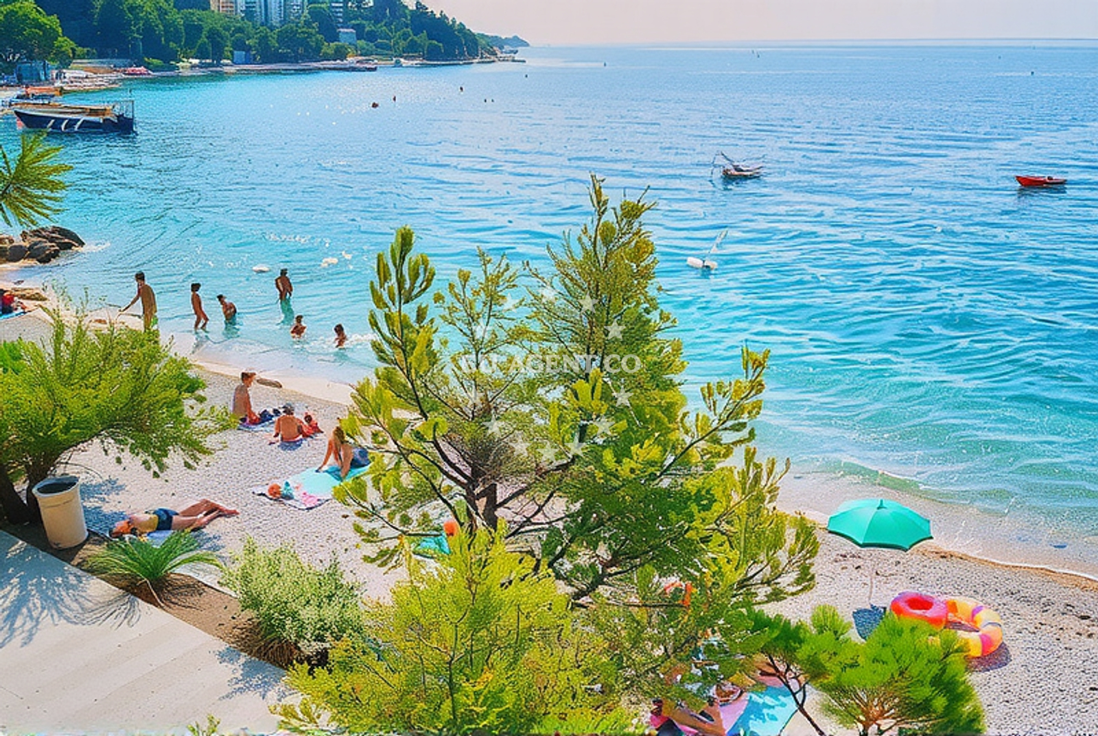 Additional view of Stomarica, Brela Beach in Stomarica