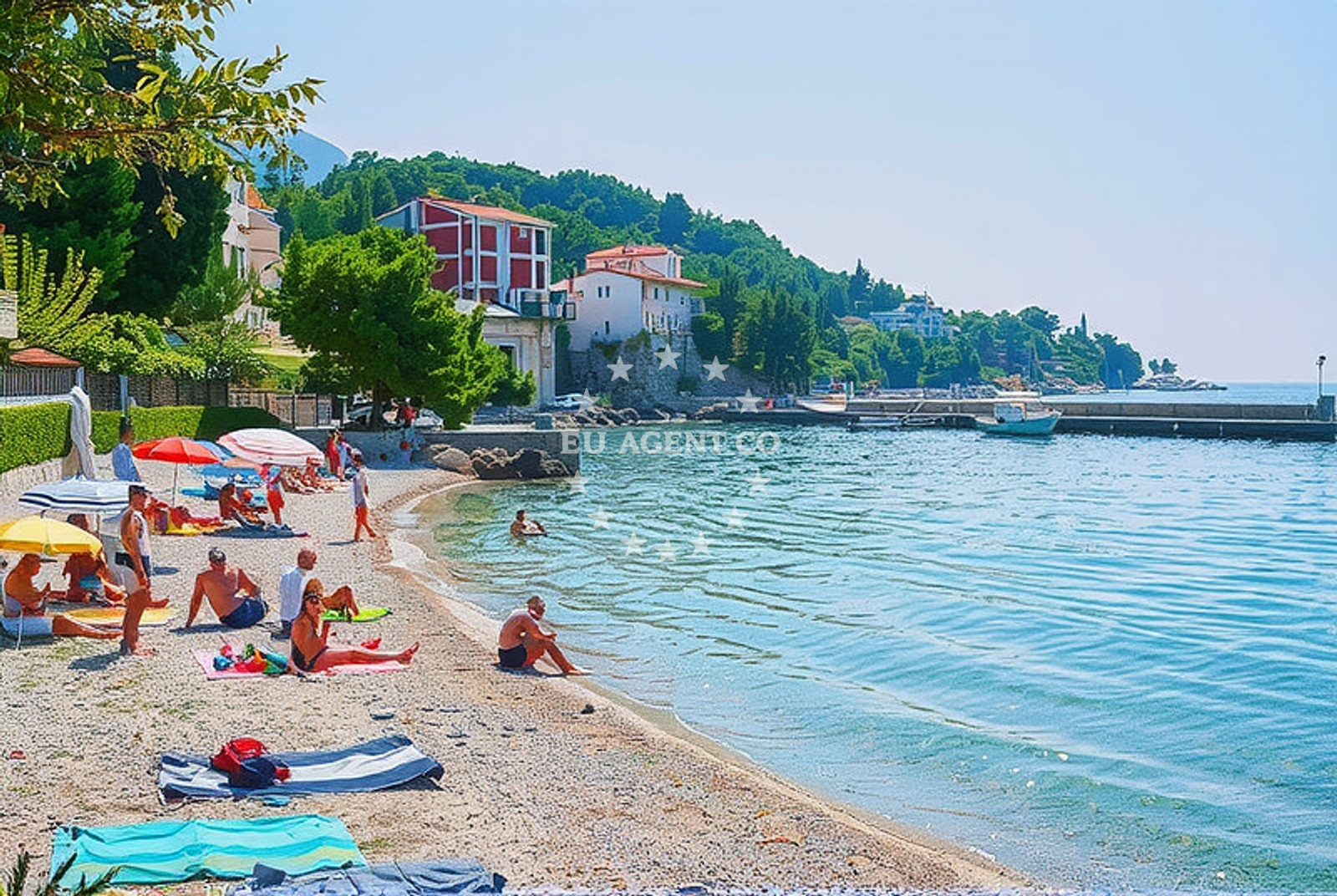 Additional view of Stomarica, Brela Beach in Stomarica