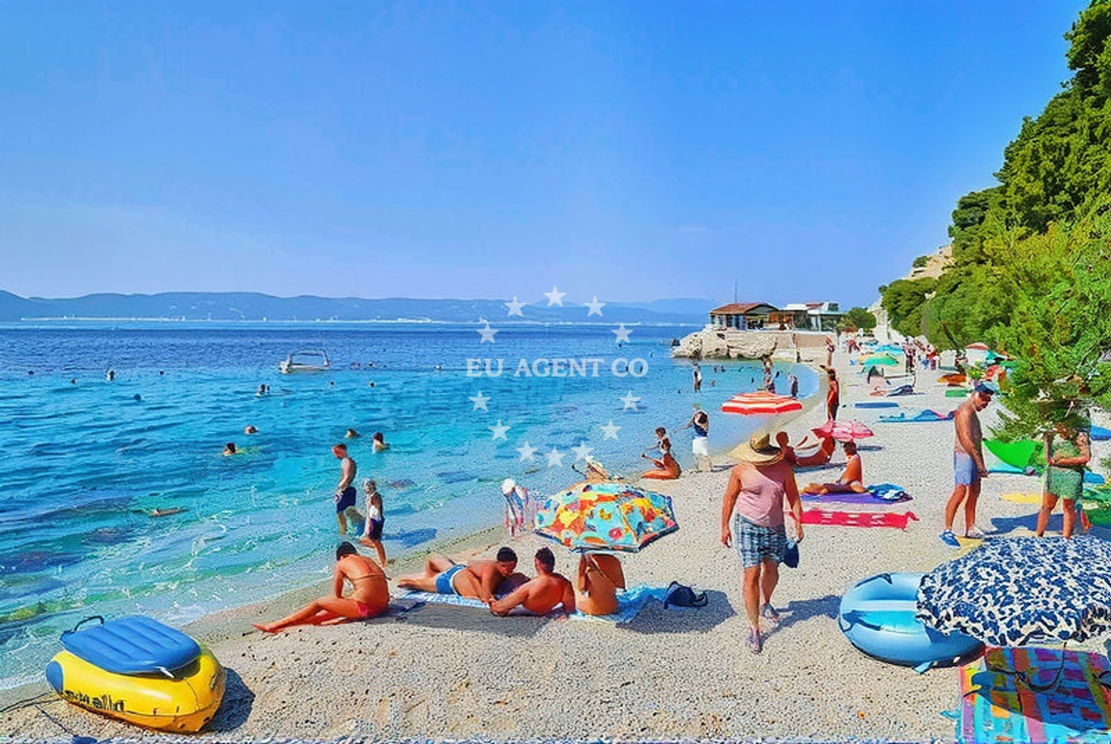 Additional view of Stomarica, Brela Beach in Stomarica
