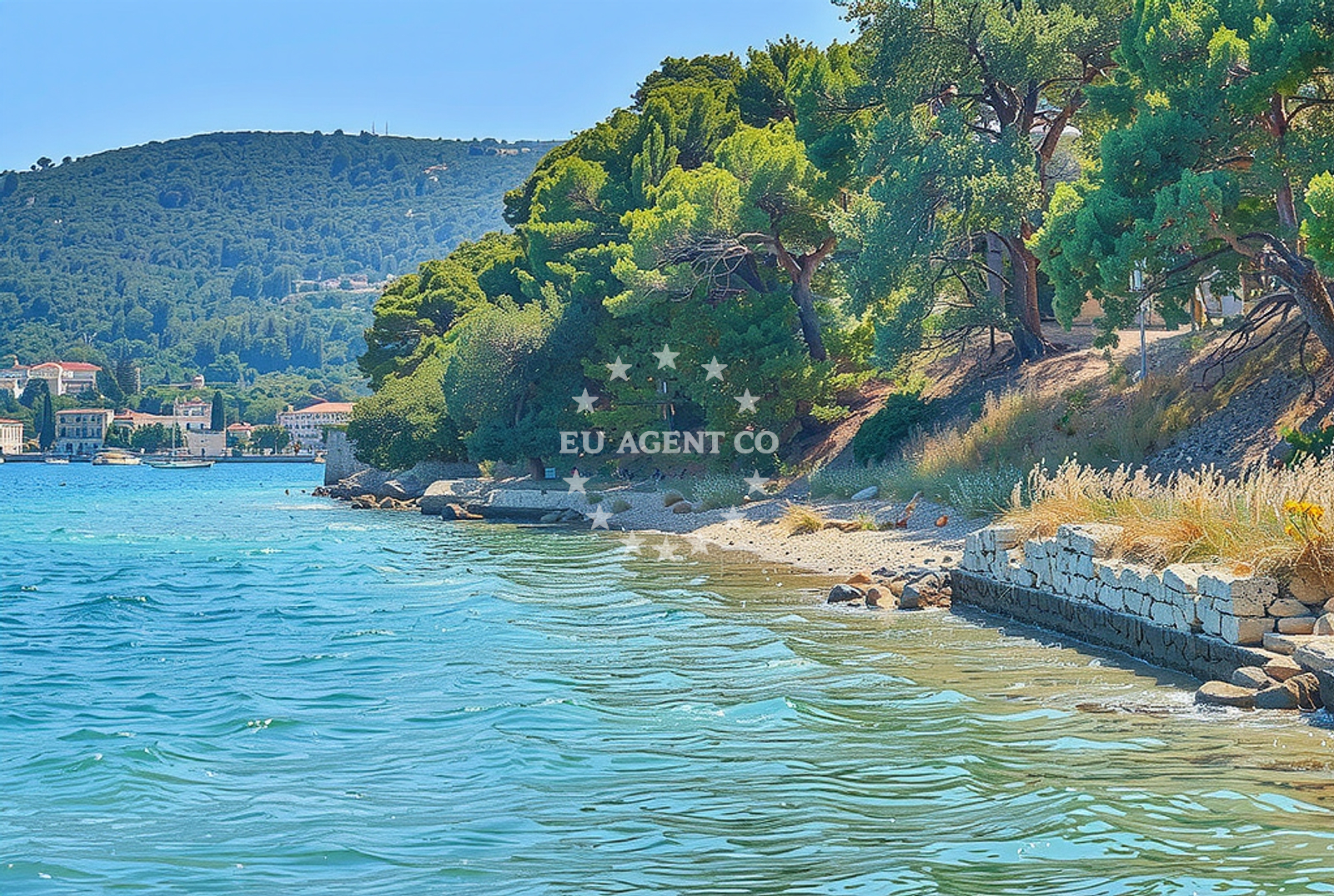 Additional view of Stonca (dog beach), Vis (Vis) Beach in Stonca (plaža za pse)
