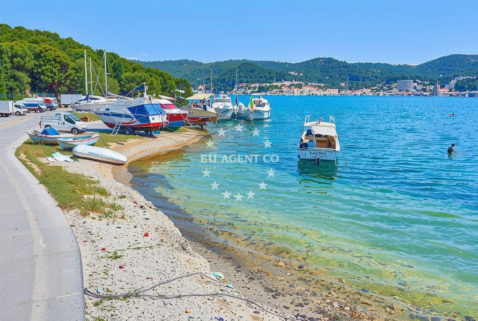 Additional view of Stonca, Vis (Vis) Beach in Stonca