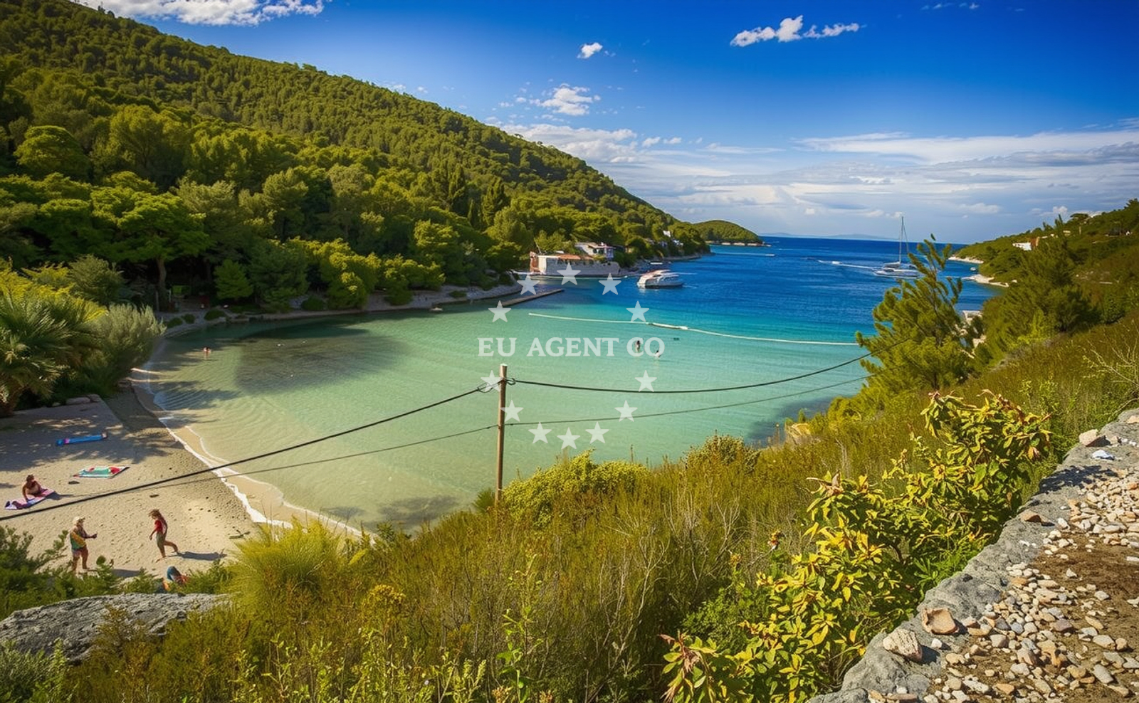 Additional view of Stoncica beach in Zenka 105, Vis