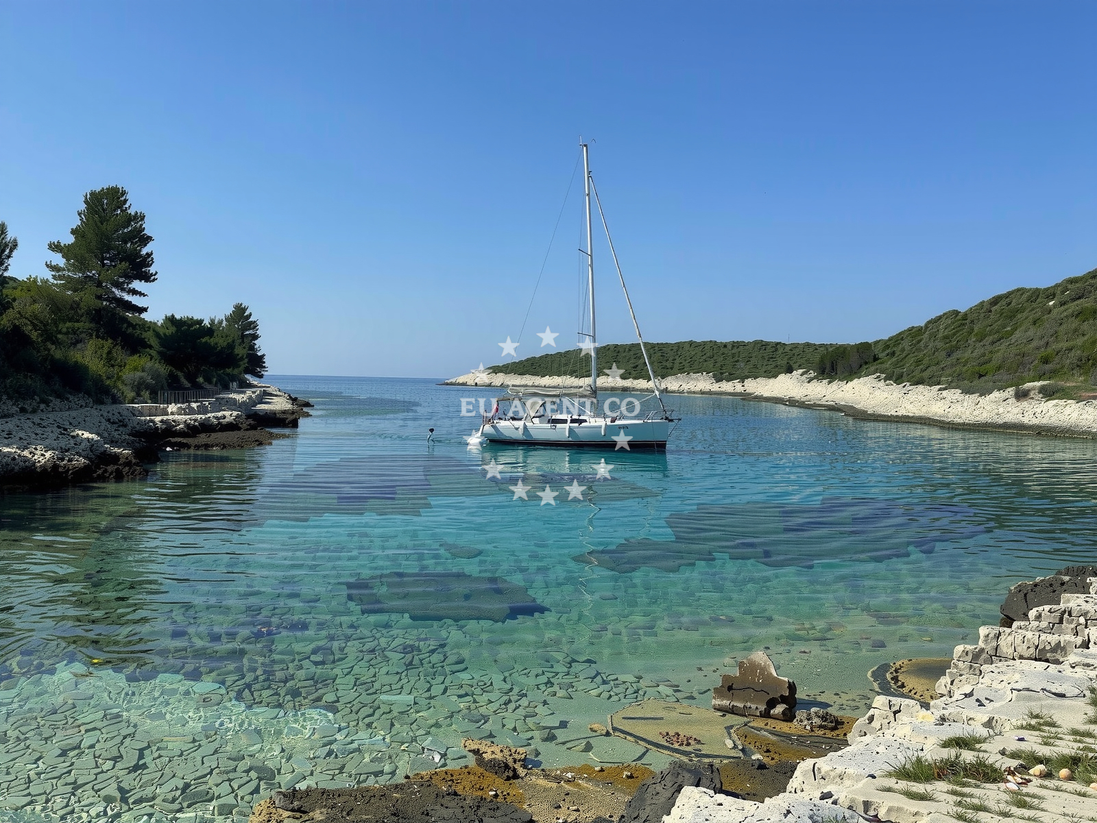 Beach facilities and surroundings at Store-Stone Beach in Uljeni Bok, 10, Hvar