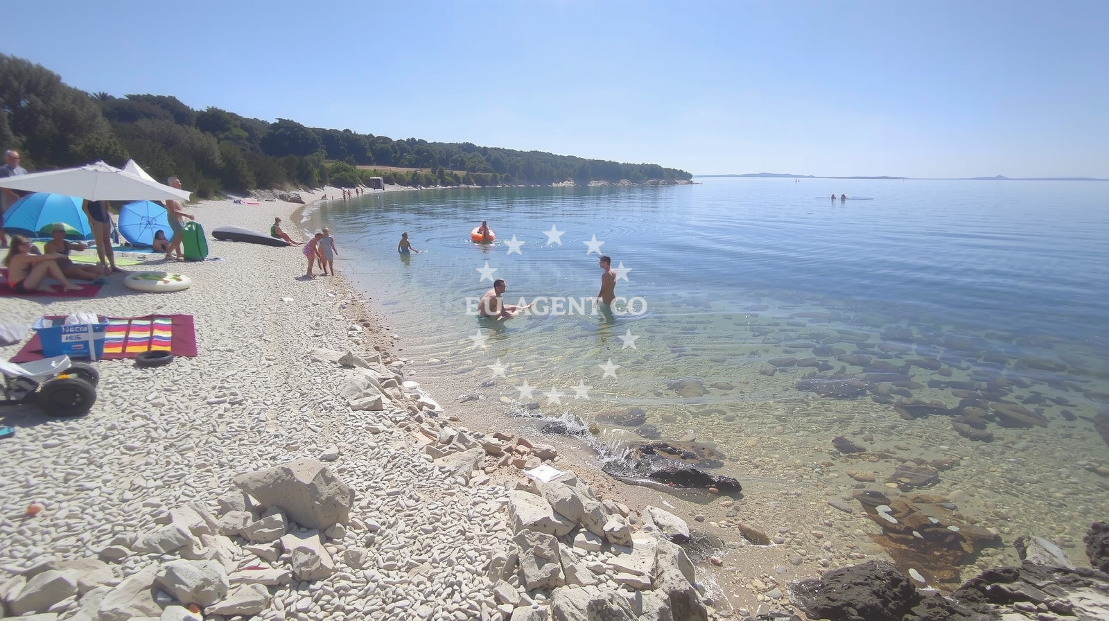 Additional view of Stork beach in 109 Šimuni, Šimuni
