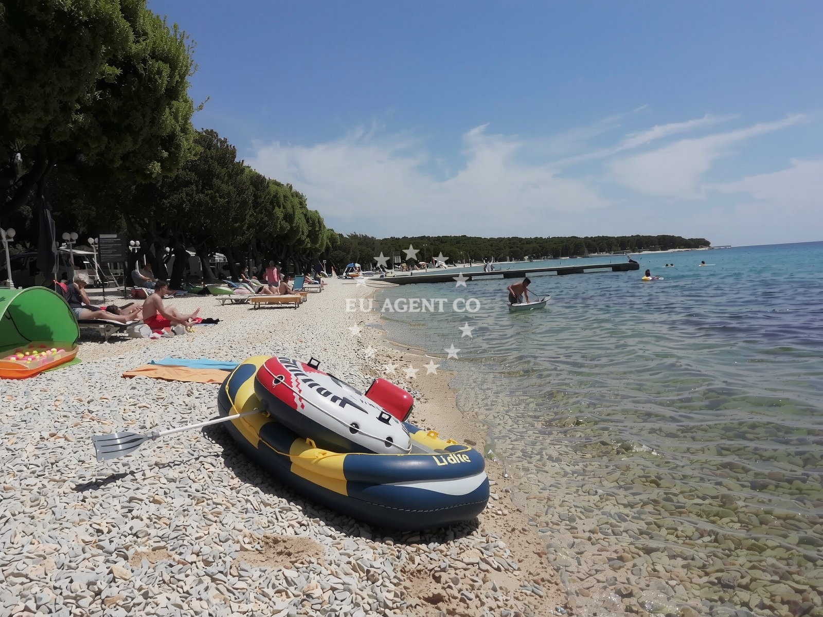 Additional view of Strasko beach in , Novalja