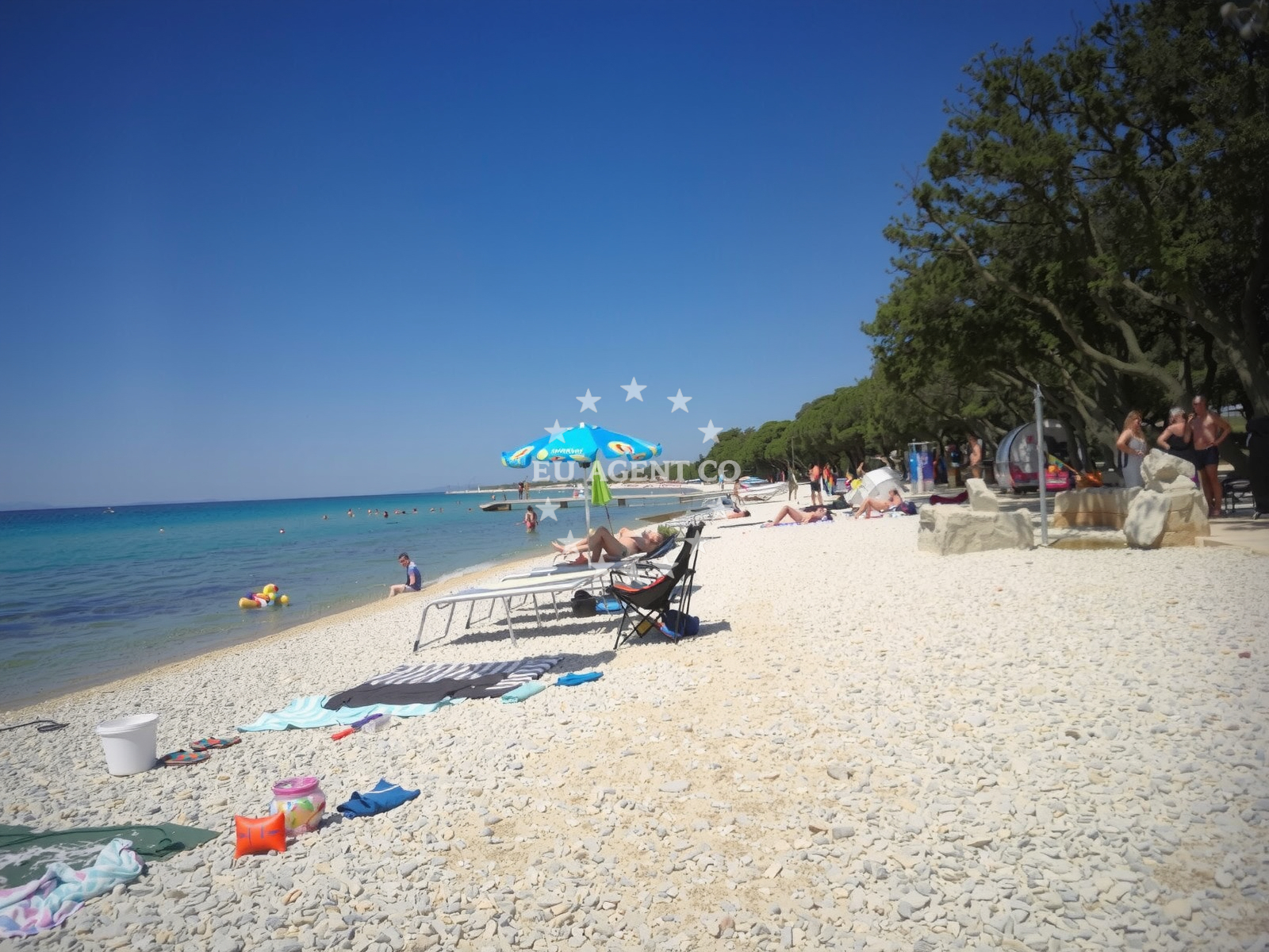 Additional view of Strasko beach in , Novalja