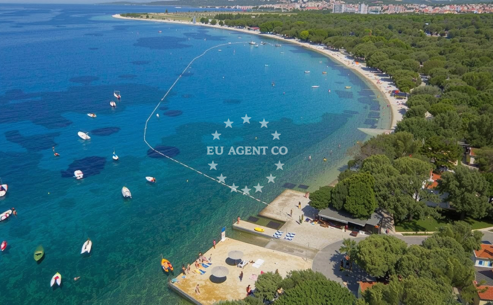 Additional view of Strasko beach in , Novalja