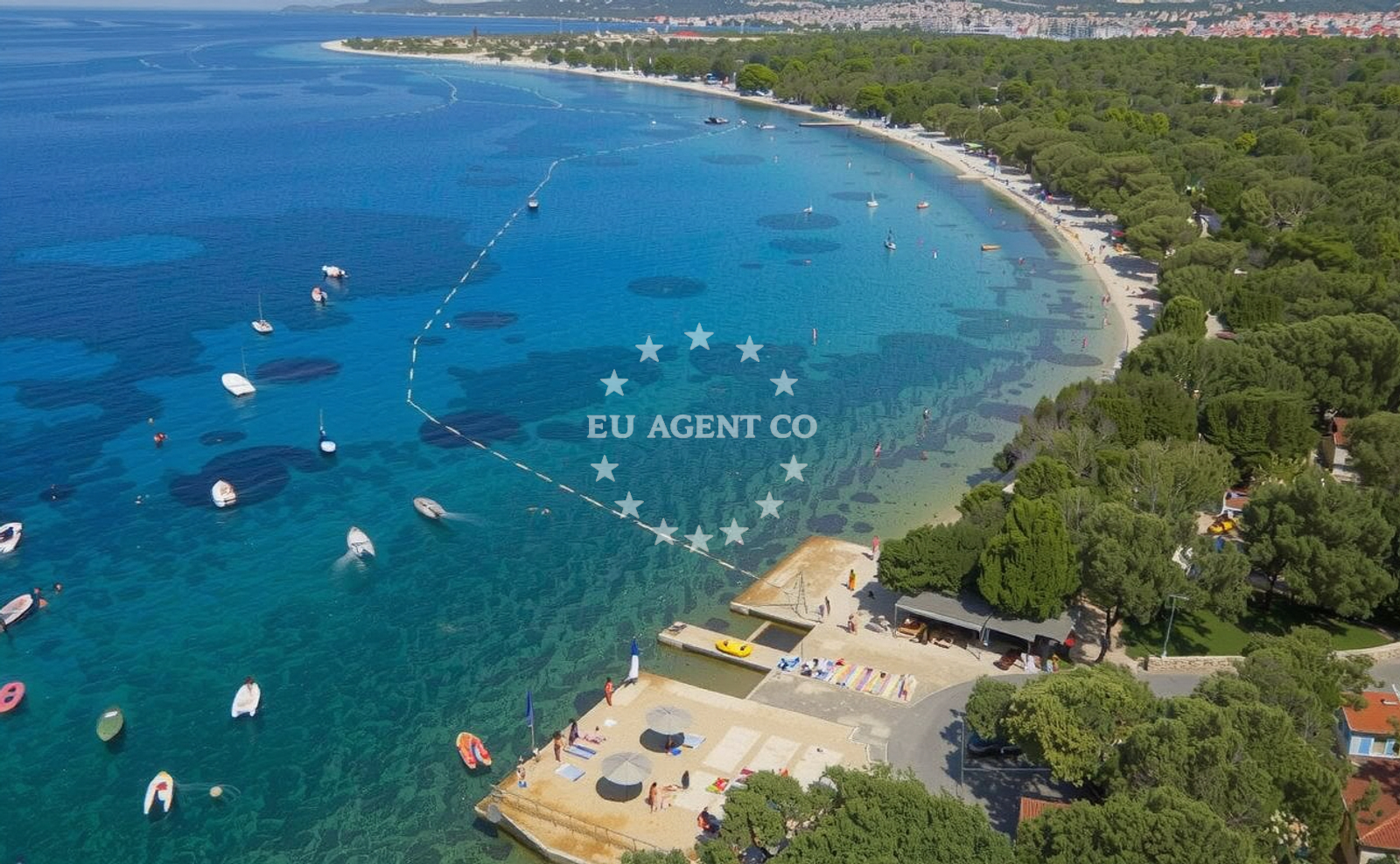 Additional view of Strasko beach in , Novalja