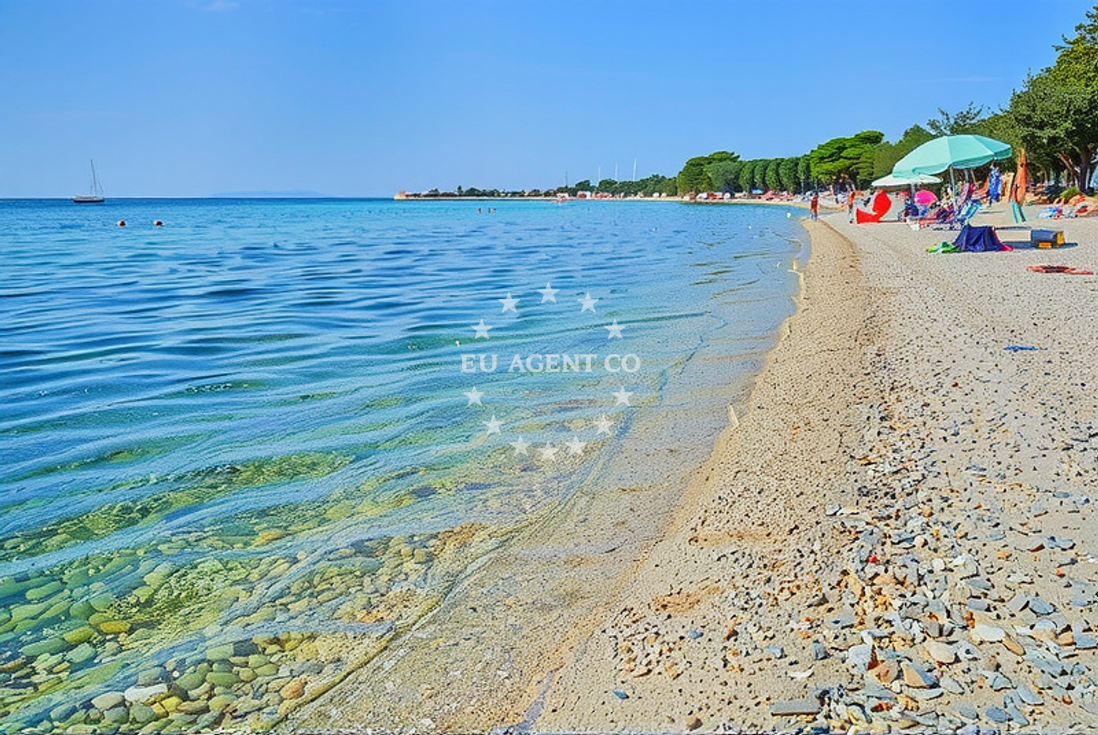 Additional view of Strasko beach in , Novalja