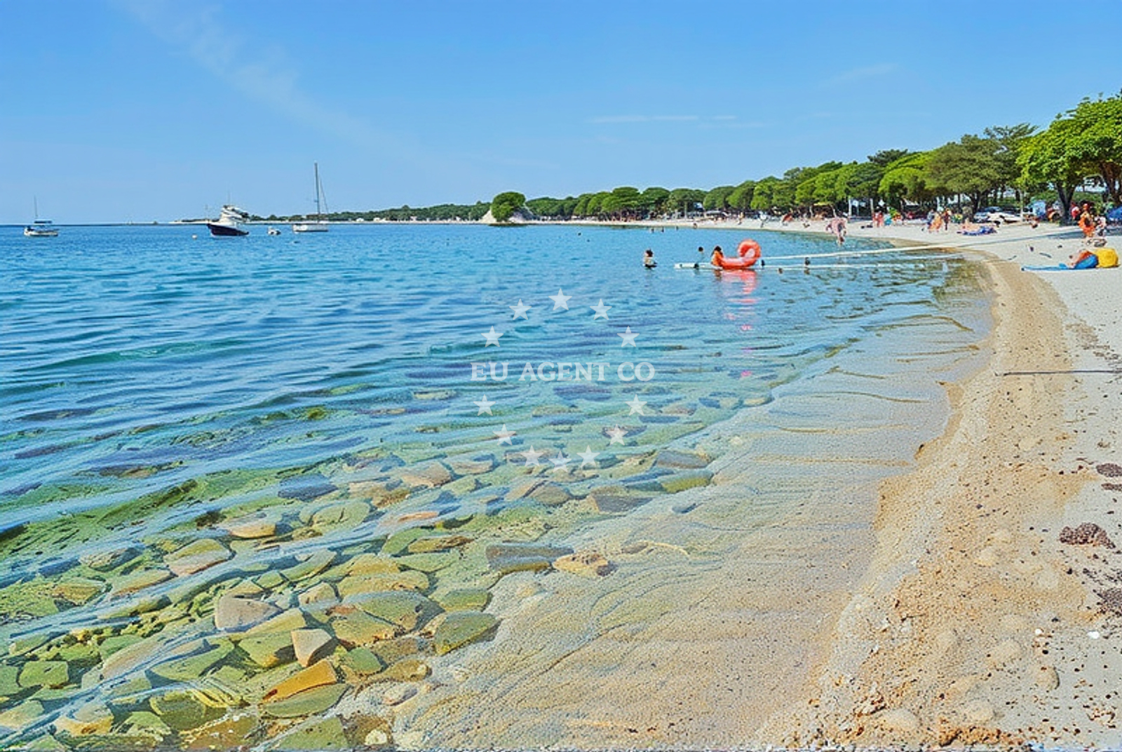 Additional view of Strasko beach in , Novalja