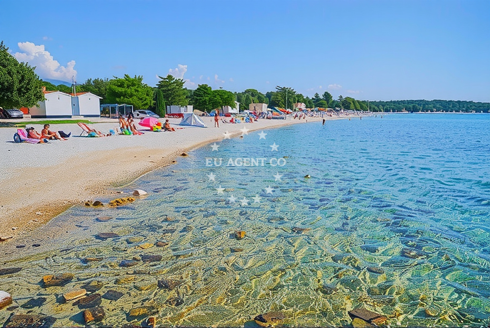 Additional view of Strasko beach in , Novalja