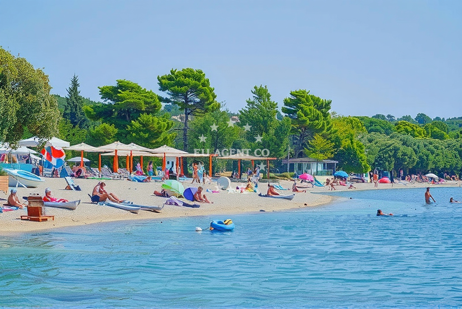Additional view of Strasko beach in , Novalja