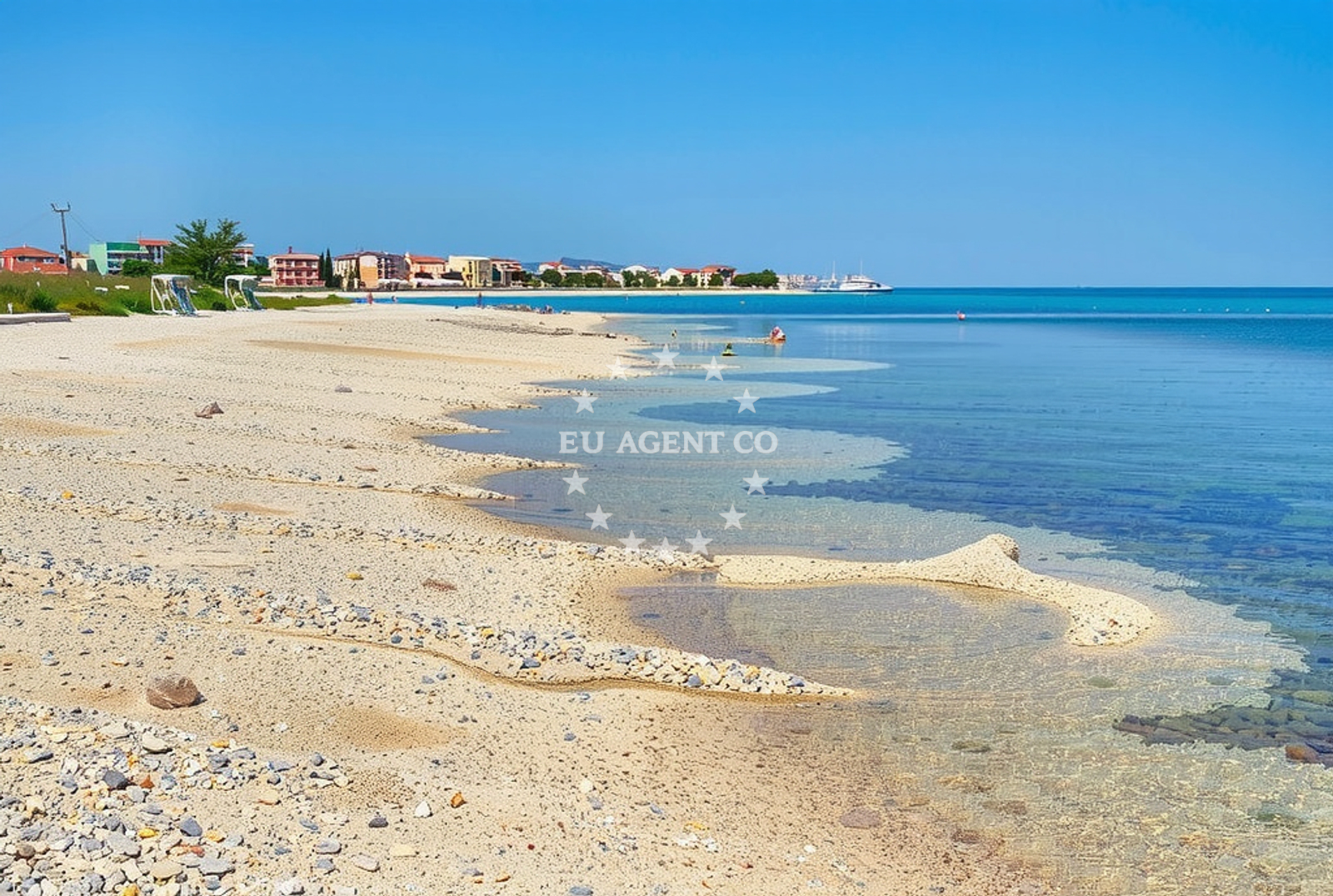 Additional view of Straža, Vir (Vir) Beach in Straža
